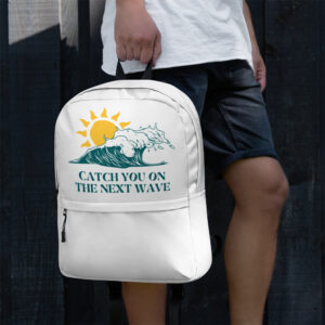 Rucksack “Catch You On The Next Wave”