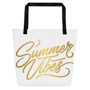 Stofftasche mit Innenfach “SUMMER VIBES”