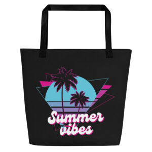 Stofftasche mit Innenfach “SUMMER VIBES”