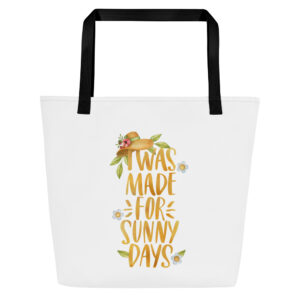 Stofftasche mit Innenfach “Sunny Days”