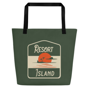 Stofftasche mit Innenfach “RESORT ISLAND”