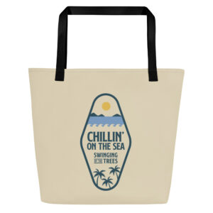 Stofftasche mit Innenfach “Chillin On The Sea”