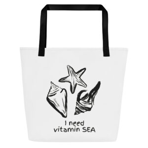 Stofftasche mit Innenfach “VITAMIN SEA”