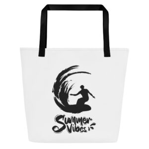 Stofftasche mit Innenfach “SUMMER VIBES”