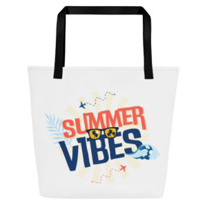 Stofftasche mit Innenfach “SUMMER VIBES”