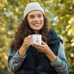 Emaille Tasse “Lighthouse”