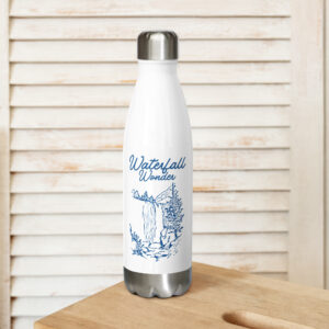 Edelstahl Trinkflasche “Waterfall Wonder”