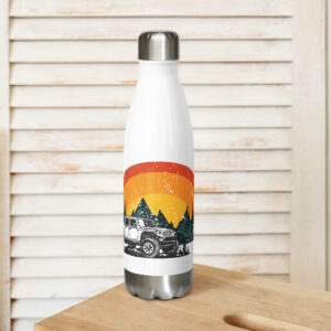 Edelstahl Trinkflasche – Offroad Design