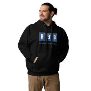 Unisex Hoodie “HErO” (Periodensystem)