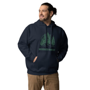 Unisex Hoodie “WILDERNESS WANDERER”