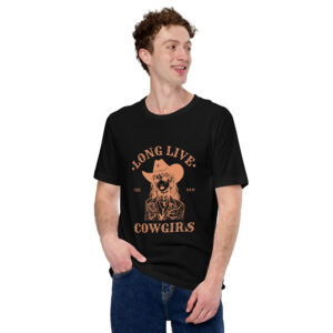 Unisex T-Shirt “LONG LIFE COWGIRLS”