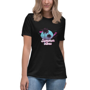 Damen-T-Shirt “SUMMER VIBES”