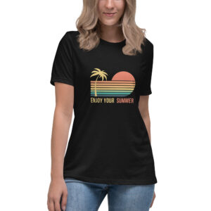 Damen-T-Shirt “ENJOY YOUR SUMMER”