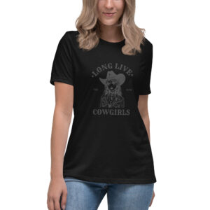 Damen T-Shirt “LONG LIFE COWGIRLS”