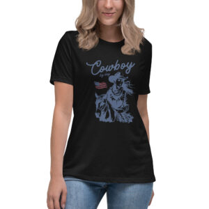 Damen T-Shirt “COWBOY by day”