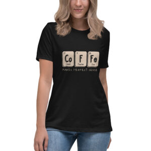 Damen T-Shirt “CoFFe” (Periodensystem)