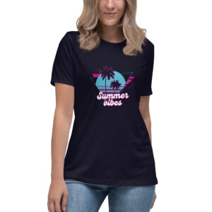 Damen-T-Shirt “SUMMER VIBES”