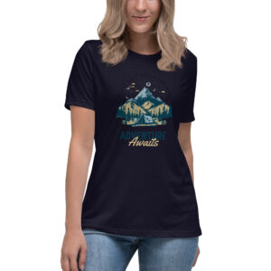 Damen-T-Shirt “ADVENTURE Awaits”