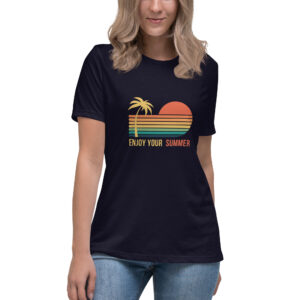 Damen-T-Shirt “ENJOY YOUR SUMMER”