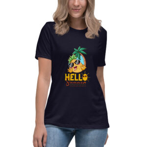 Damen-T-Shirt “HELLO SUMMER”