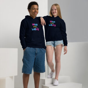 Hoodie für Jugendliche und Kinder “Dream Without Limits”