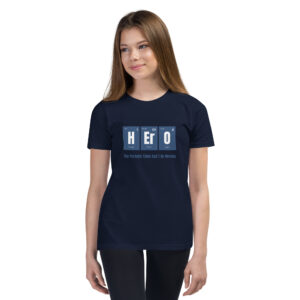 T-Shirt für Jugendliche und Kinder “HErO” (Periodensystem)