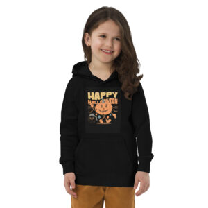 Eco Hoodie für Kinder “Happy Halloween”