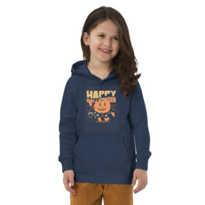 Eco Hoodie für Kinder “Happy Halloween”