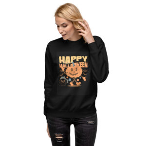 Unisex Premium Sweatshirt “Happy Halloween”