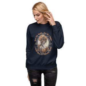 Unisex Premium Sweatshirt “Queen of Halloween”