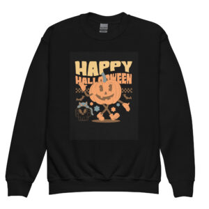 Sweatshirt für Jugendliche und Kinder “Happy Halloween”